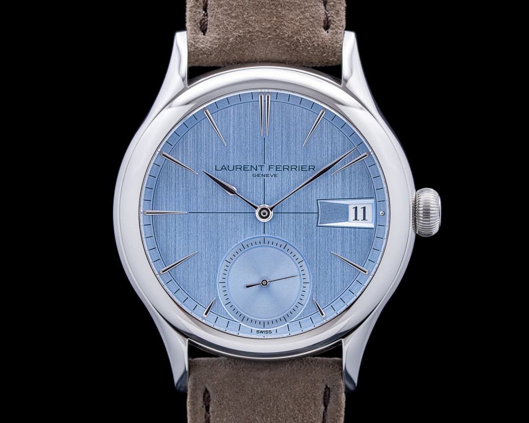 Laurent Ferrier LCF046 Classic Auto Horizon SS Ice Blue Dial