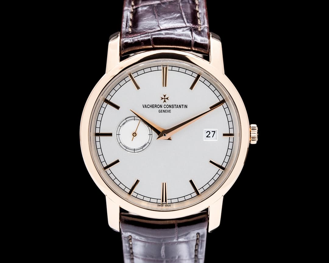 Vacheron Constantin 87172/000R Traditionnelle 18K Rose Gold Silver Dial