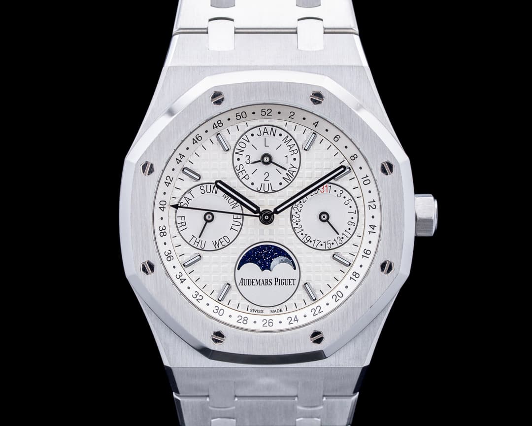 Image of Audemars Piguet 26574ST Royal Oak Perpetual Calendar SS Silver Dial
