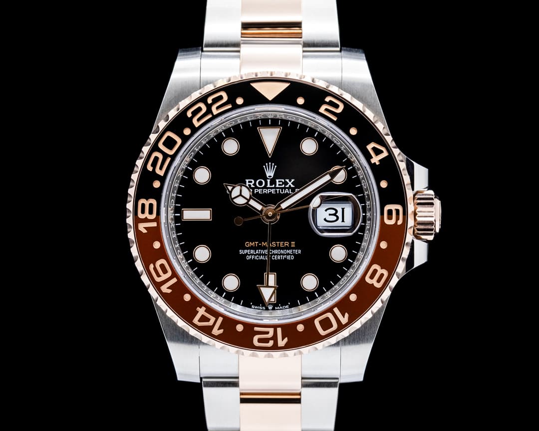 Image of Rolex 126711CHNR GMT-Master II SS / 18K Everose Gold Black Dial 2025