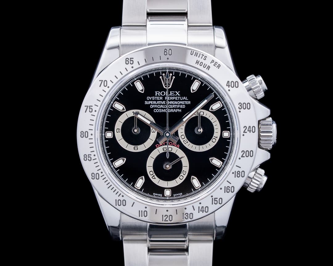 Rolex 116520 Daytona SS Black Dial Circa. 2007