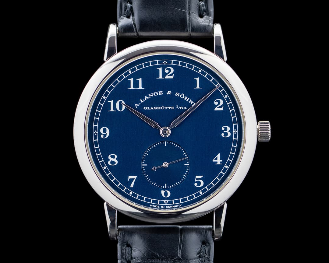 A. Lange & Söhne 206.027 1815 18k White Gold Blue Dial