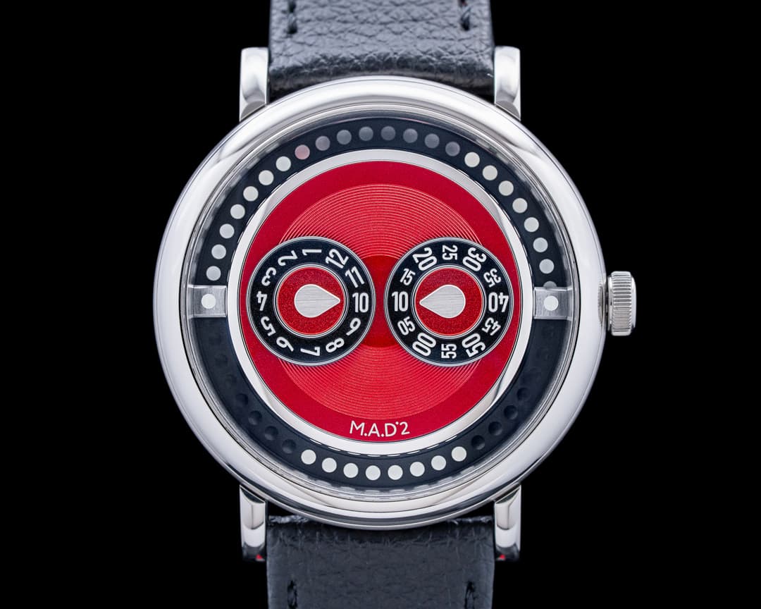 MB&F M.A.D 2 REDemption SS Red Dial 2025 UNWORN