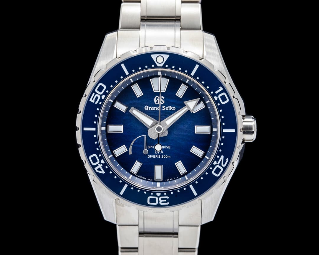 Grand Seiko Evolution 9 Spring Drive U.F.A. Ushio 300 Diver Titanium Blue Dial 2026