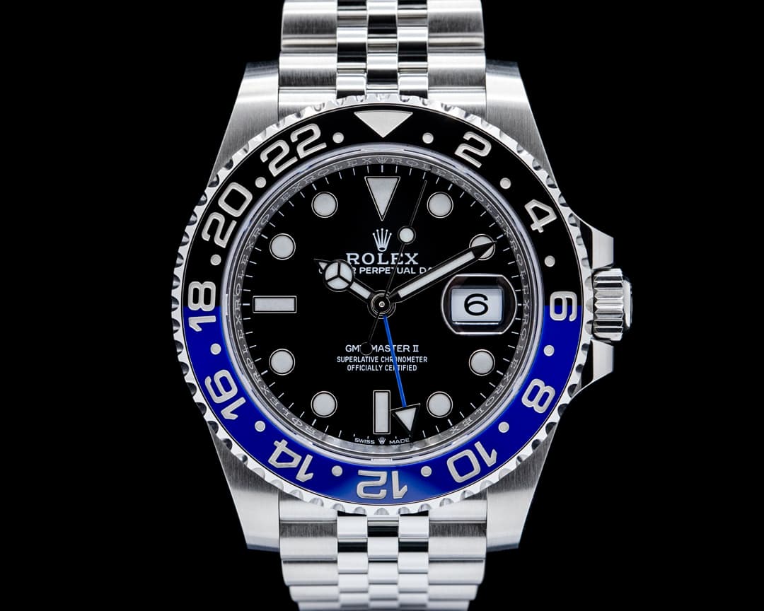 Rolex 126710BLNR GMT-Master II Jubilee "Batgirl" SS Black Dial 2026