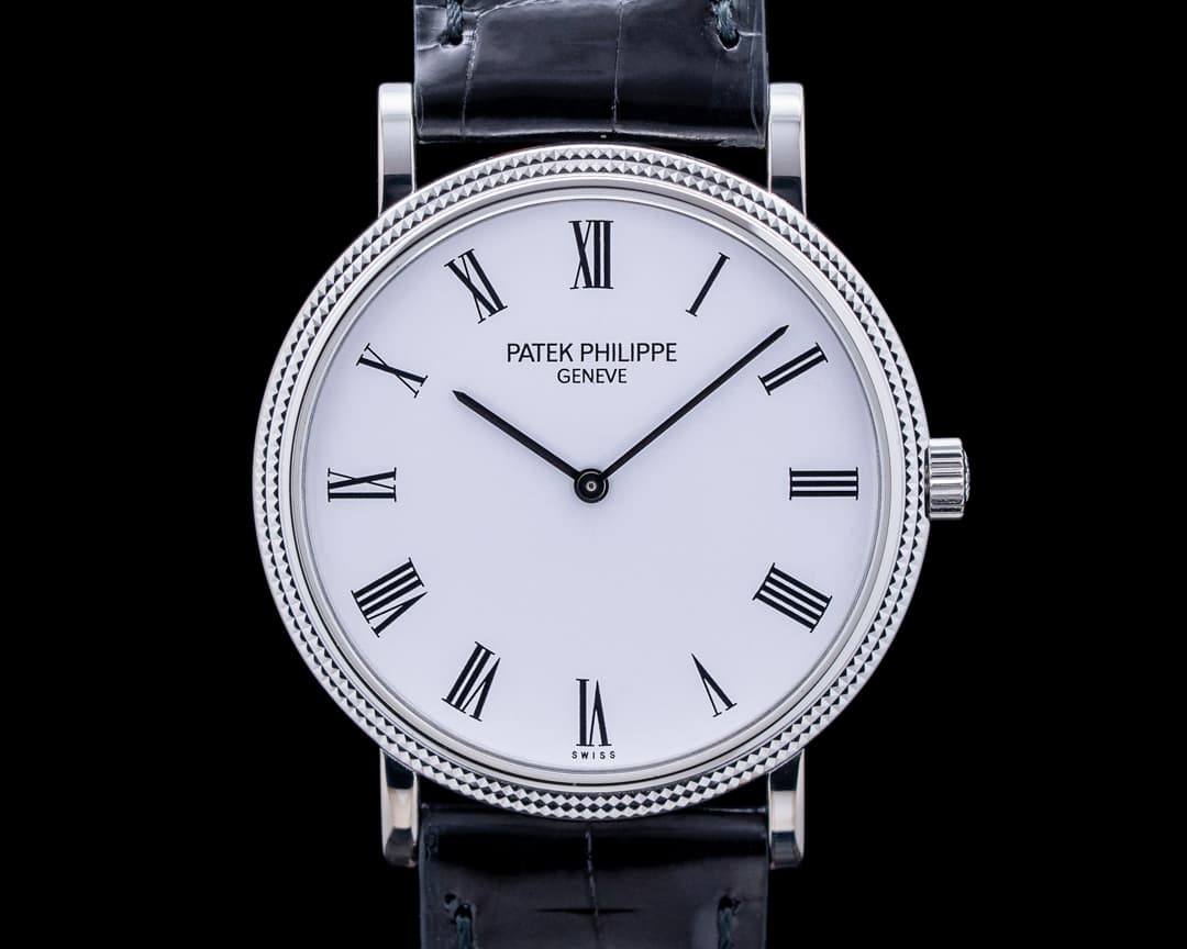 Image of Patek Philippe 5120G Calatrava Automatic 18K White Gold White Dial