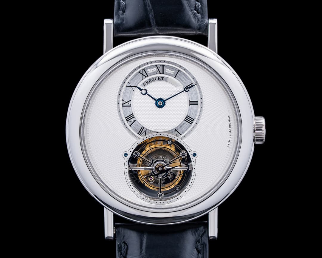 Breguet 5357PT Classique Tourbillon Platinum Silver Dial
