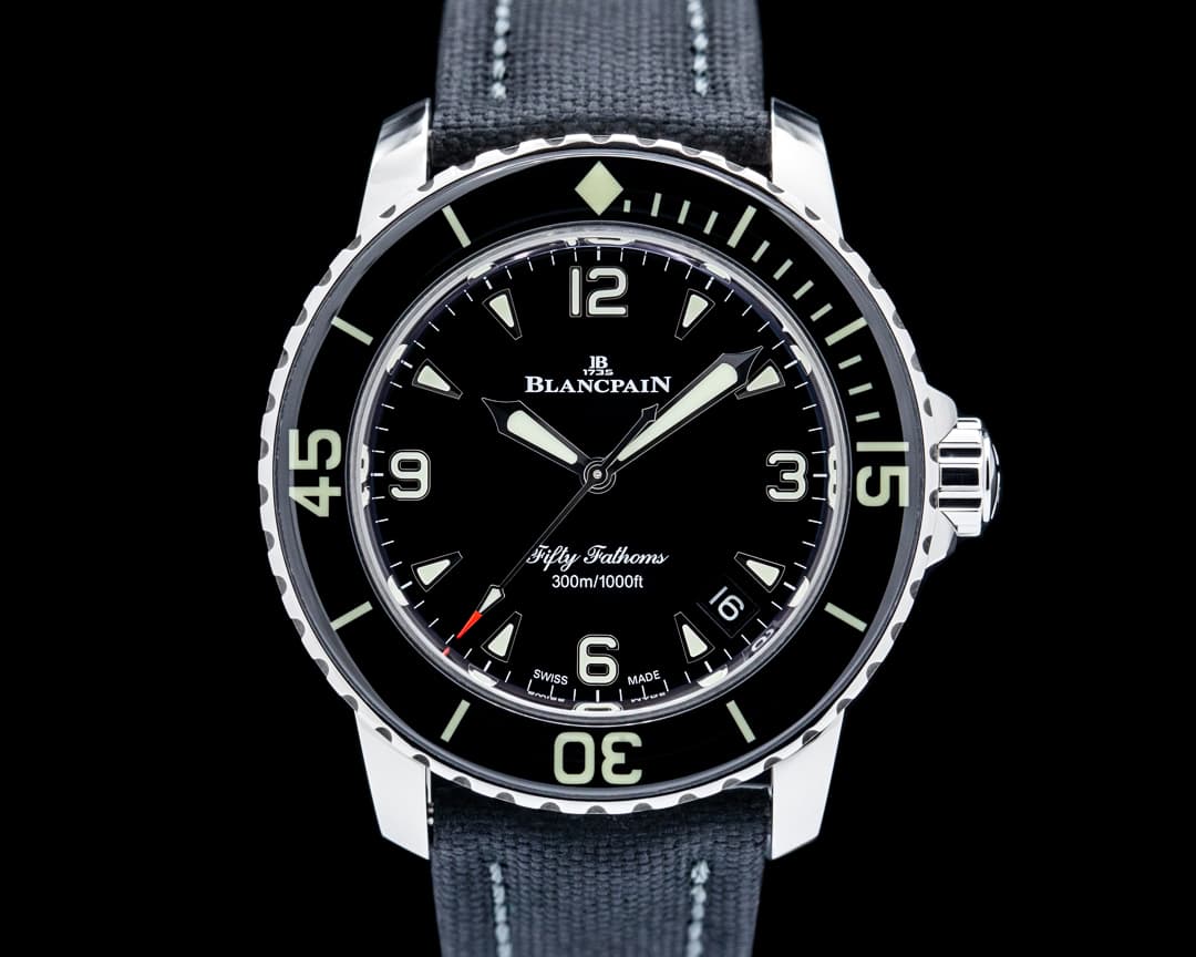 Blancpain 5010 Fifty Fathoms Automatique SS Black Dial
