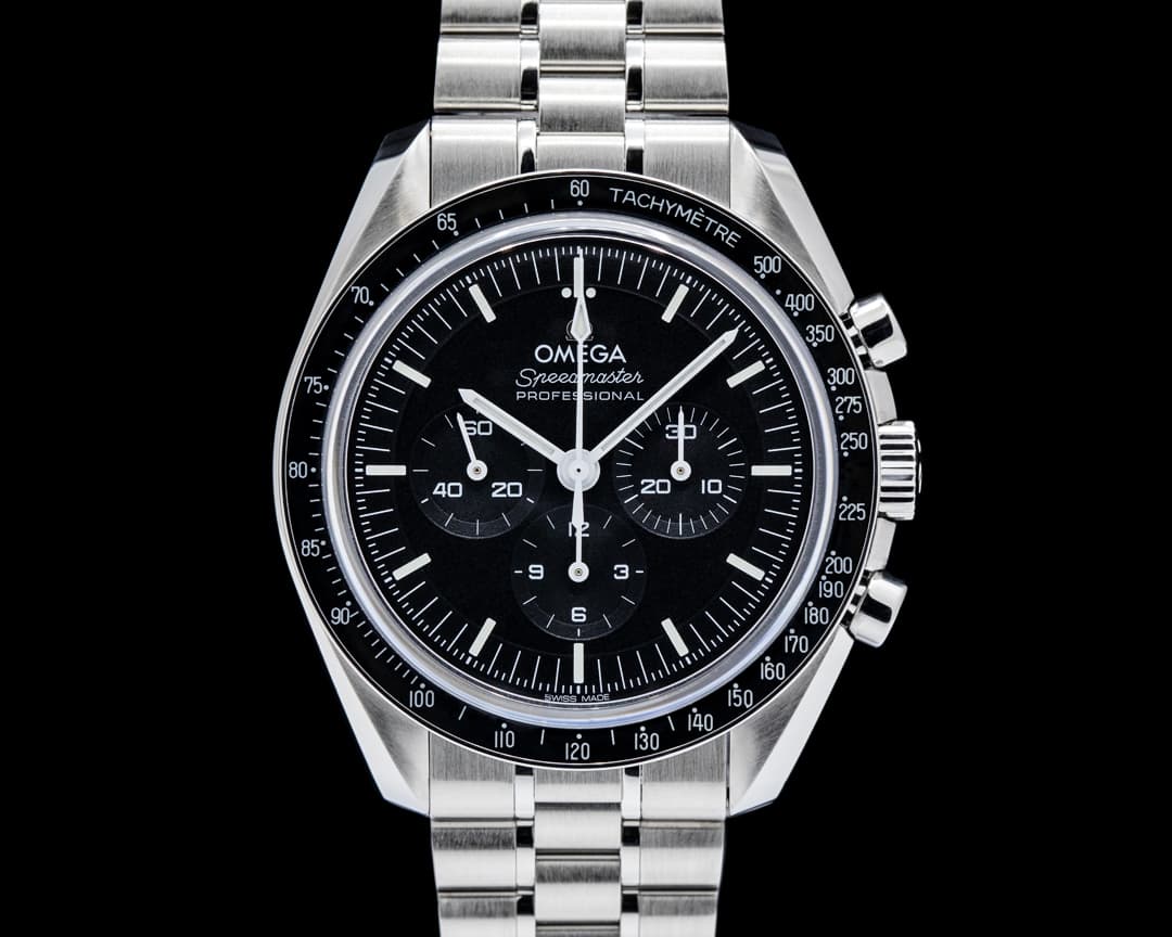 Image of Omega Speedmaster Professional Moonwatch SS Black Dial 2025