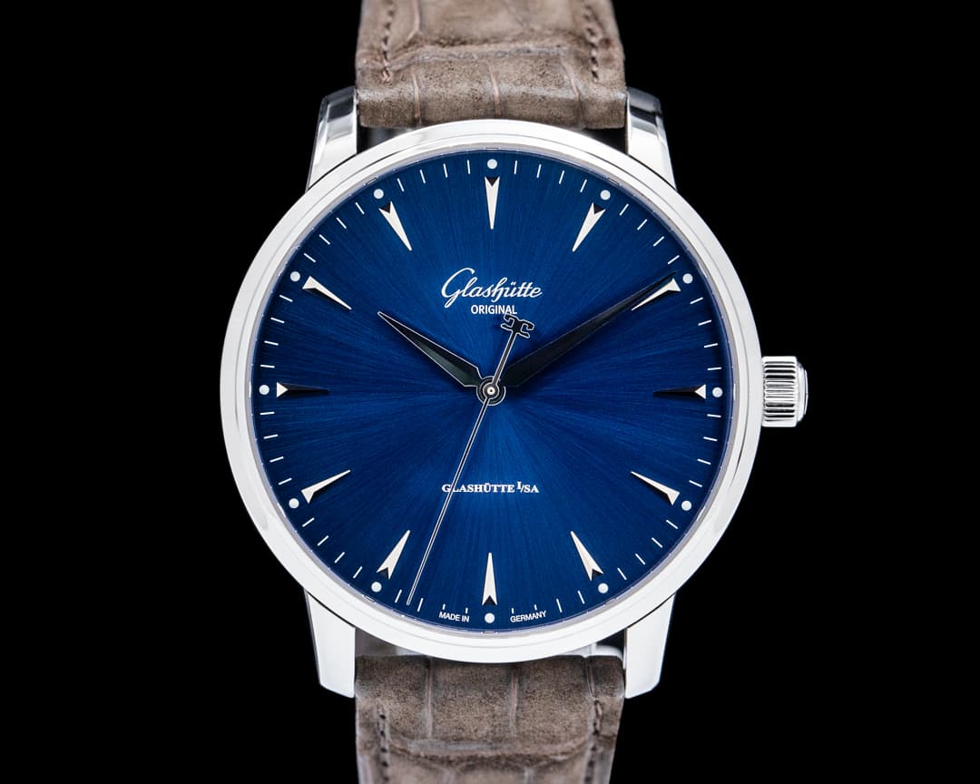 Glashütte Original Senator Excellence SS Blue Dial