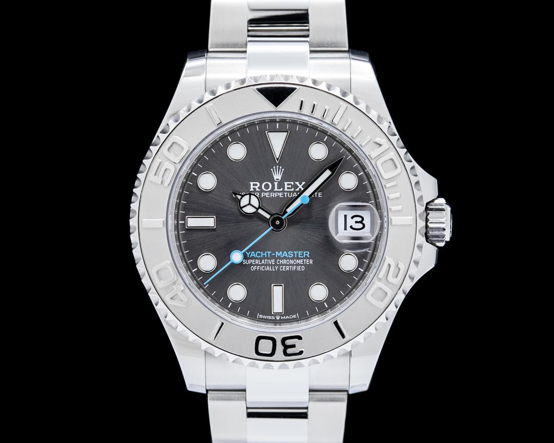 Image of Rolex 268622 Yacht-Master SS Rhodium Gray Dial