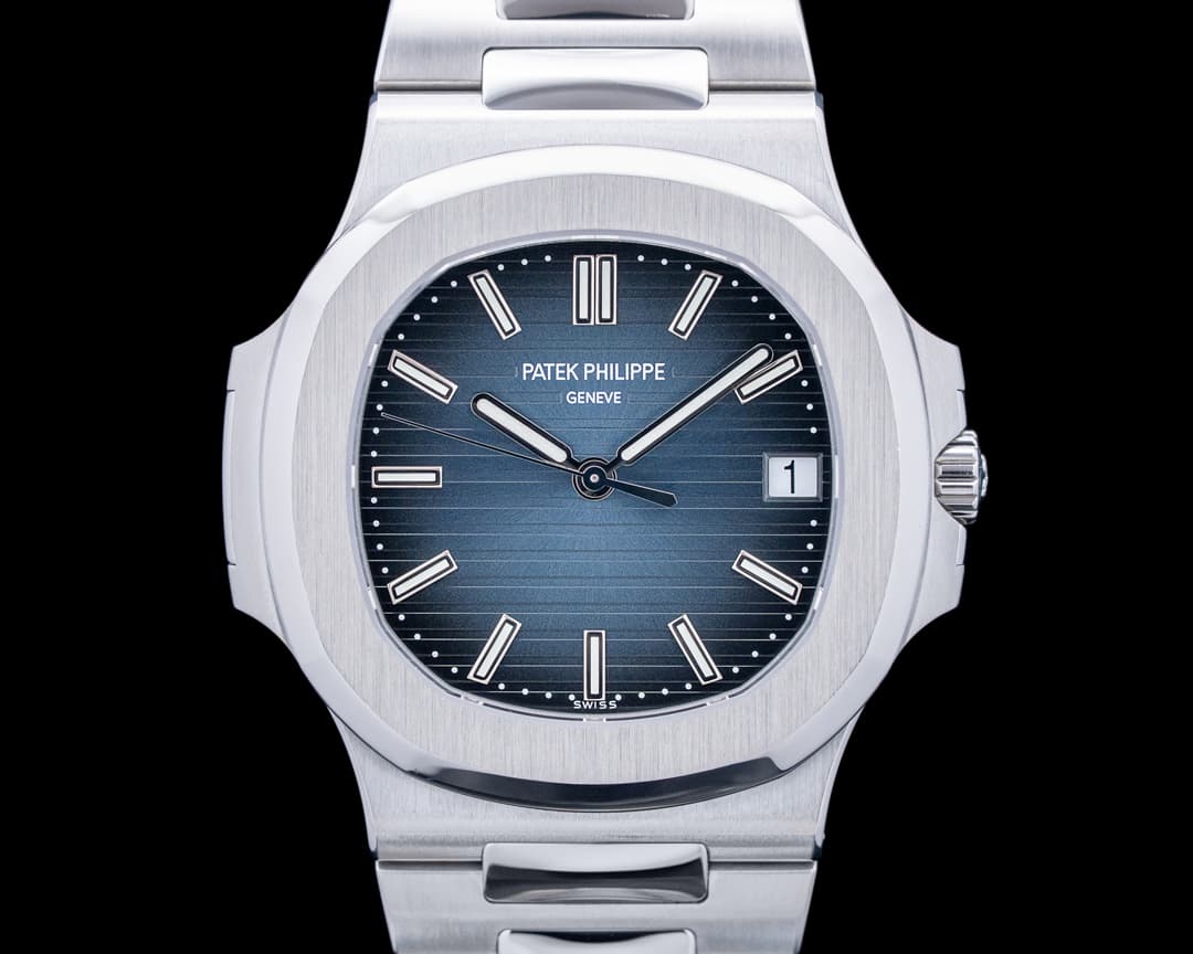 Patek Philippe 5711/1A Jumbo Nautilus SS Blue Dial 220 Caliber 330