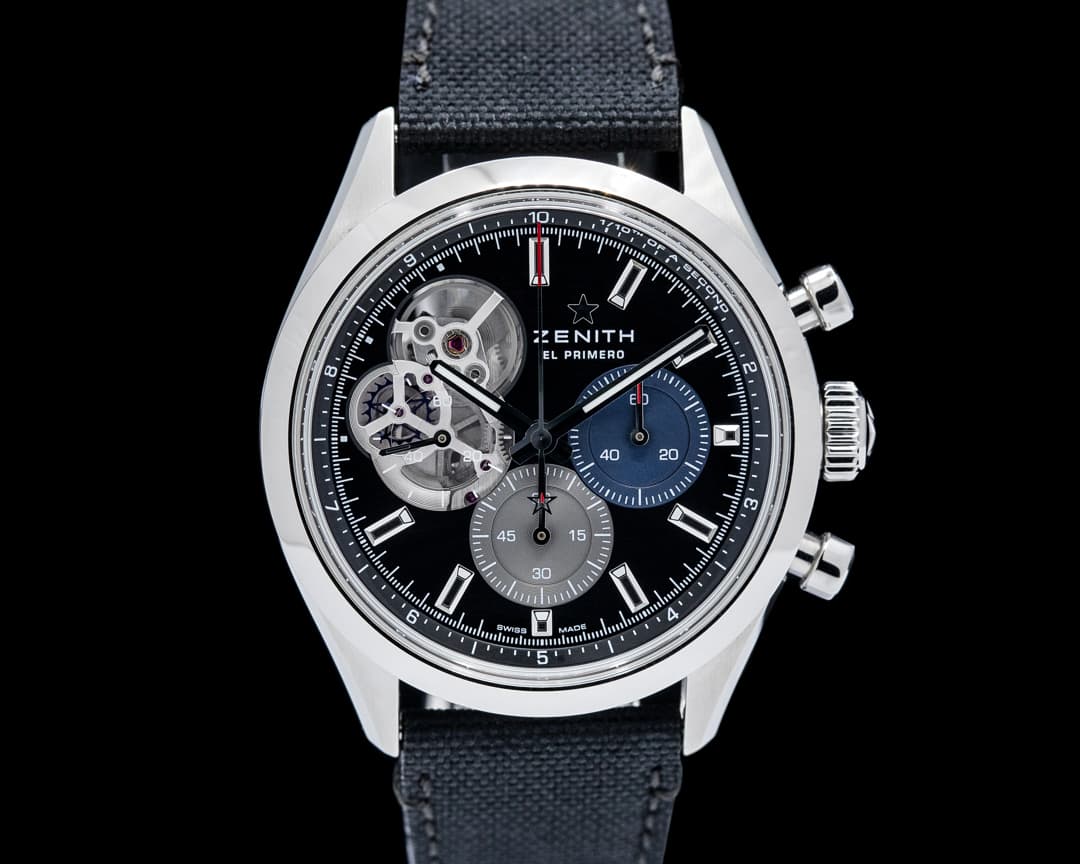 Image of Zenith Chronomaster Open SS Black Dial 2025