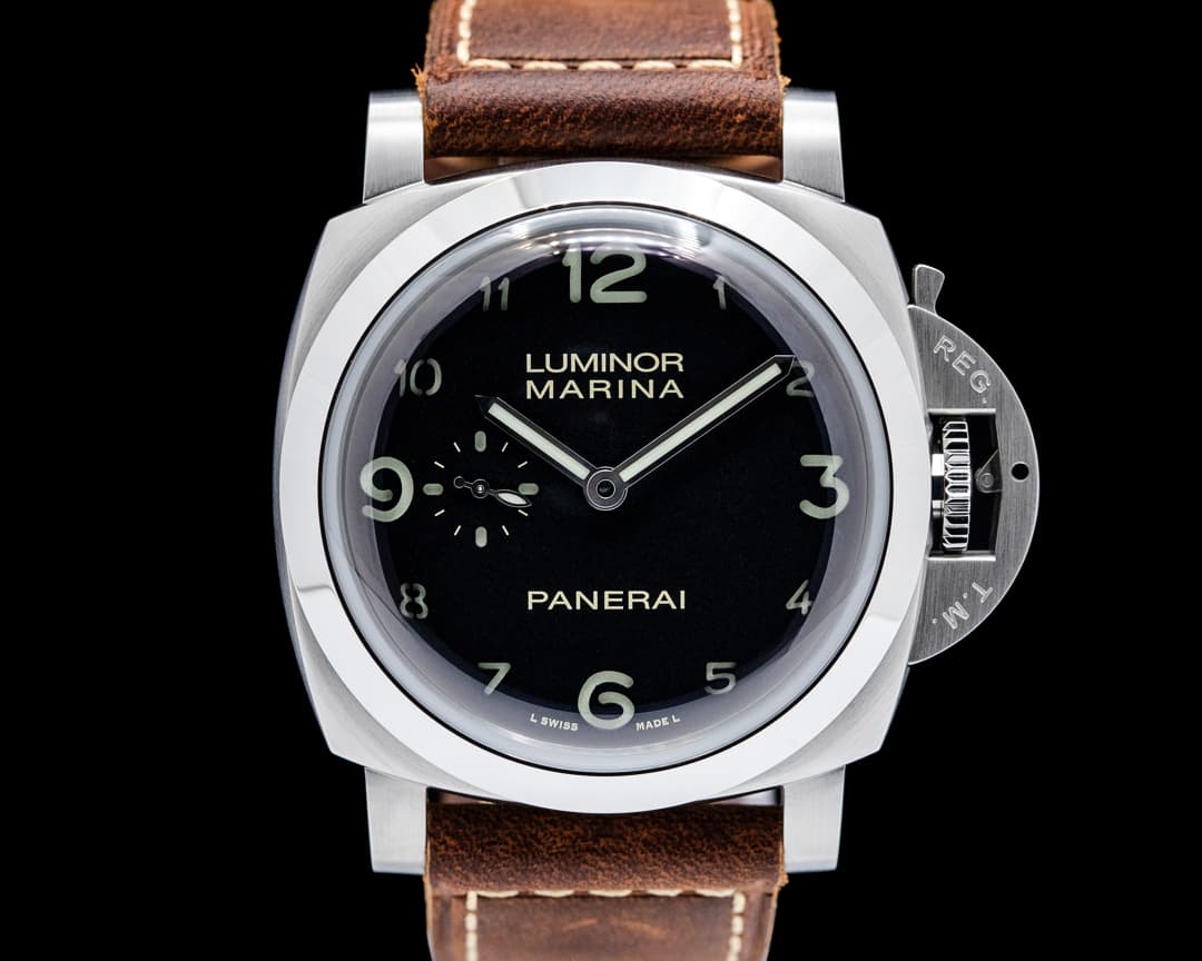 Panerai PAM01759 Luminor Marina SS Black Dial