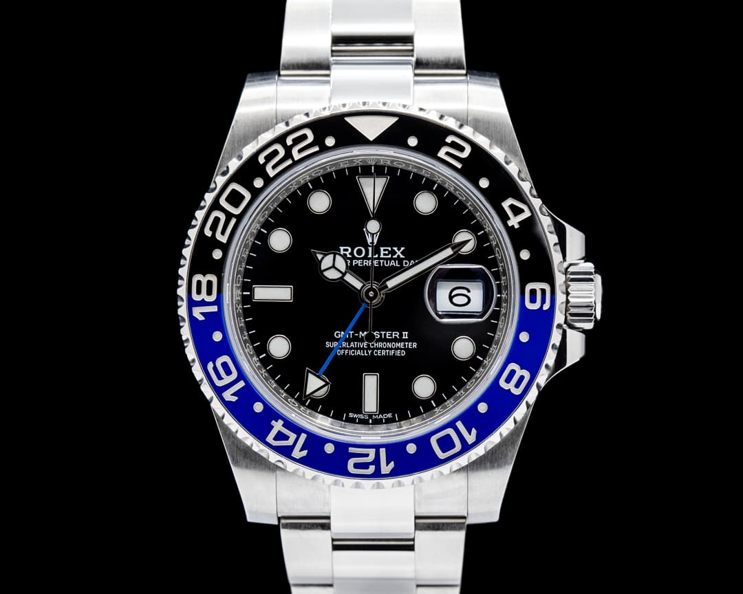 Rolex 116710BLNR GMT-Master II "Batman" SS Black Dial