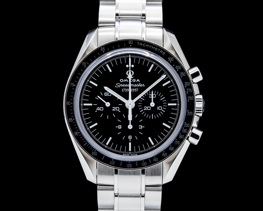 Image of Omega Speedmaster Professional Moonwatch "50th Anniversary" Black Dial LIMITED