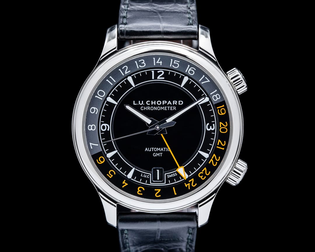 Image of Chopard 168579-3001 L.U.C GMT One 42mm SS Black Dial 2025