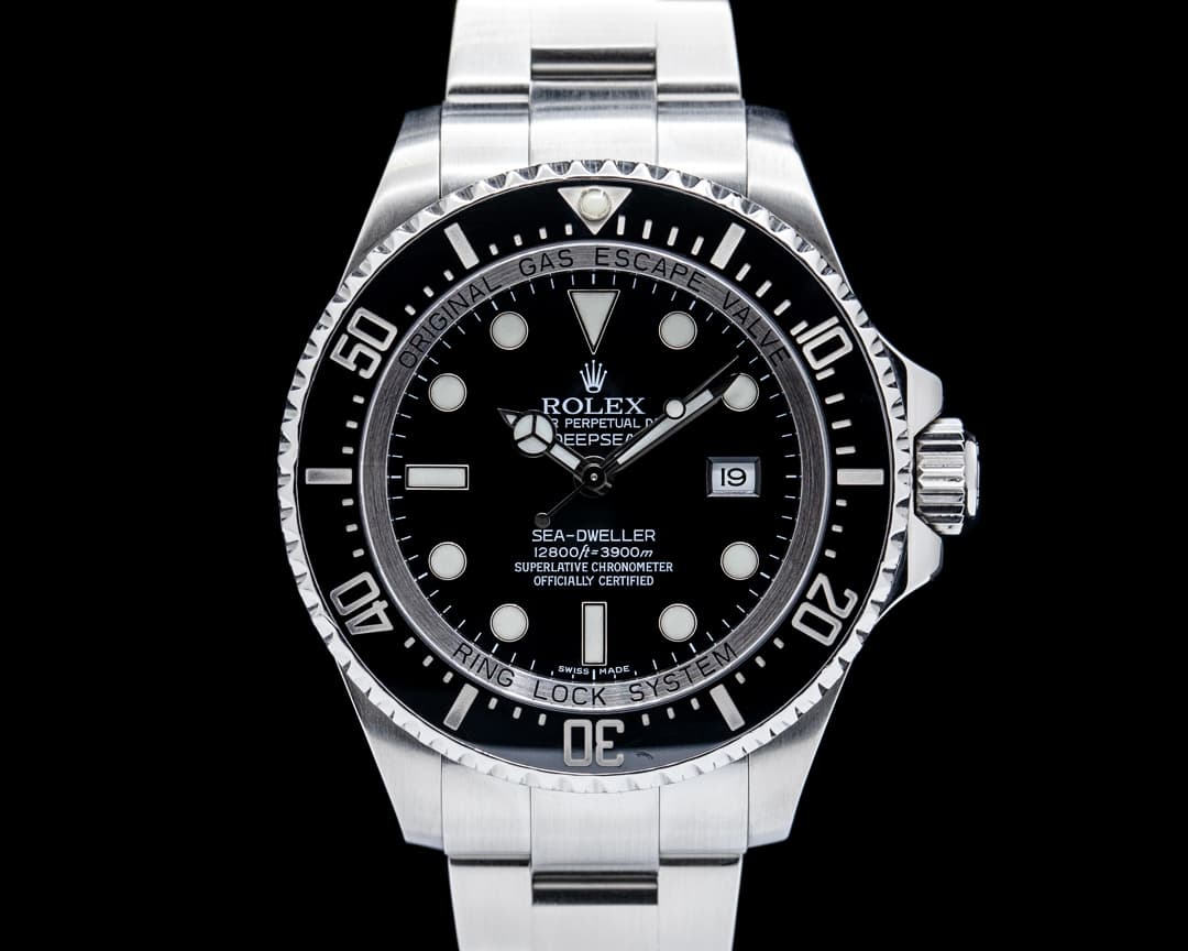 Rolex 116660 Sea-Dweller Deepsea SS Black Dial