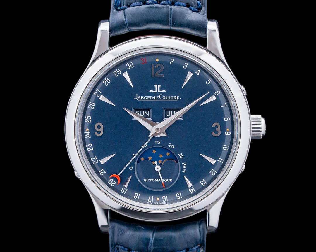 Jaeger-LeCoultre 140.6.98 Master Moon Platinum Blue Dial LIMITED