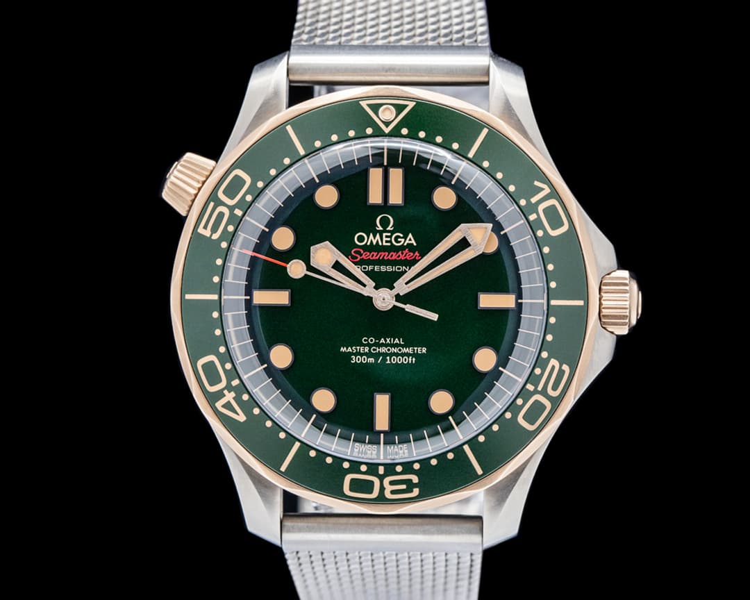 Omega Seamaster Diver 300M Titanium / Bronze Green Dial 2026