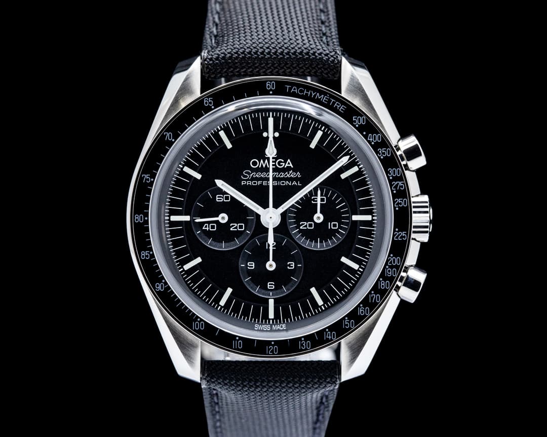 Omega Speedmaster Moonwatch Professional SS Black Dial