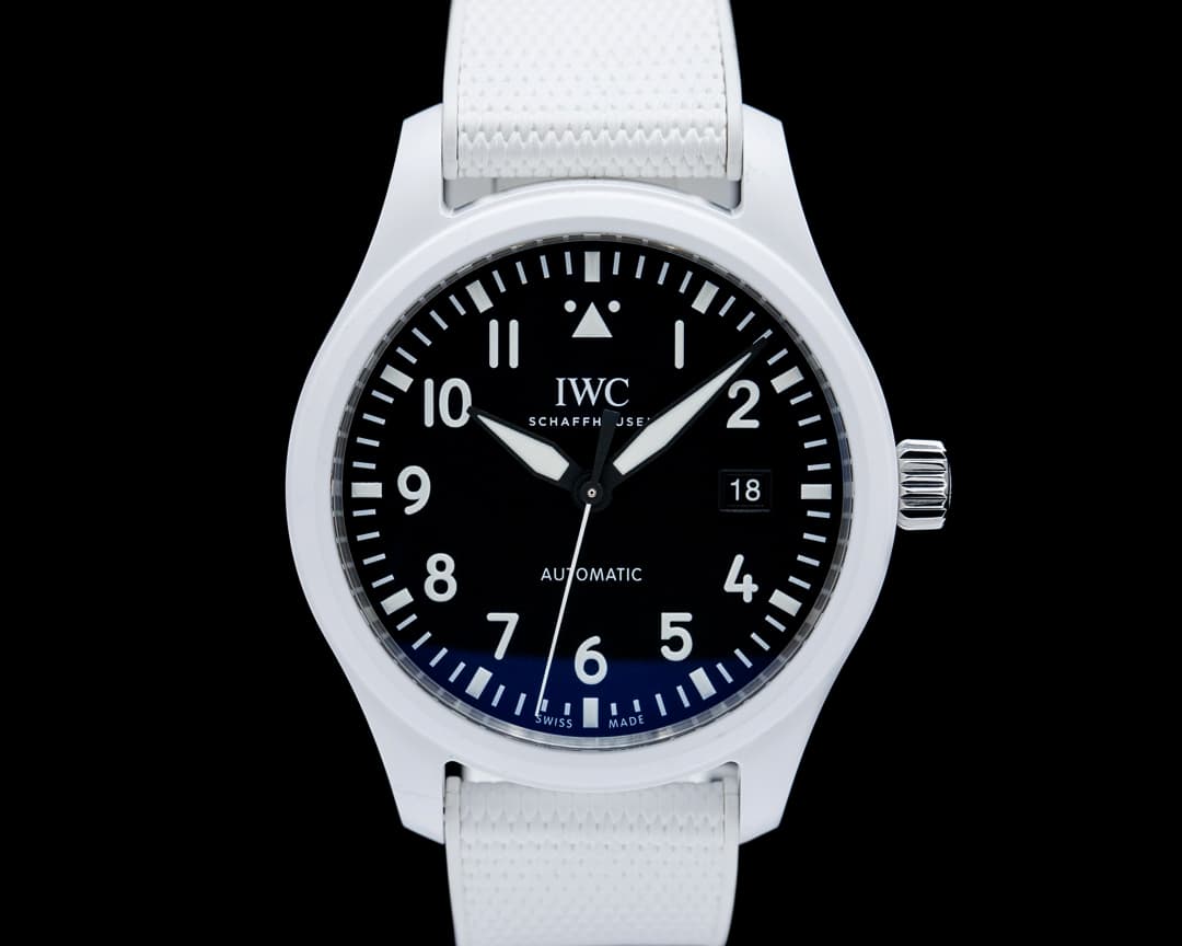 IWC Pilot's Watch Automatic 41 TOP GUN "Lake Tahoe" Ceramic Black Dial 2025