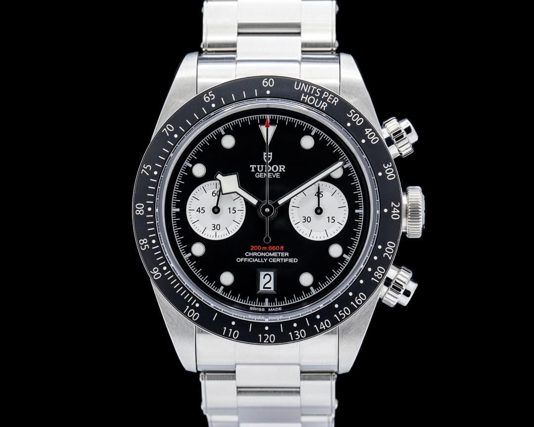 Image of Tudor 79360N Black Bay Chronograph SS Black Dial