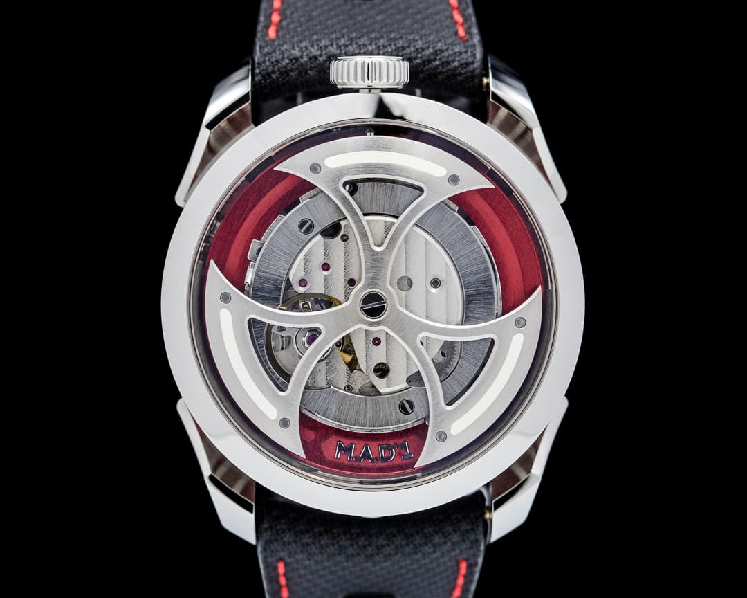 Image of MB&F M.A.D. 1 SS Red Dial