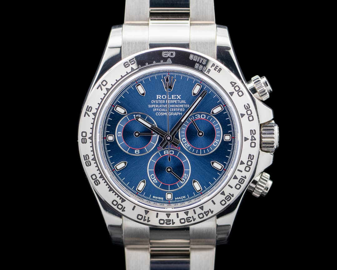 Image of Rolex 116509 Daytona 18K White Gold Blue Dial