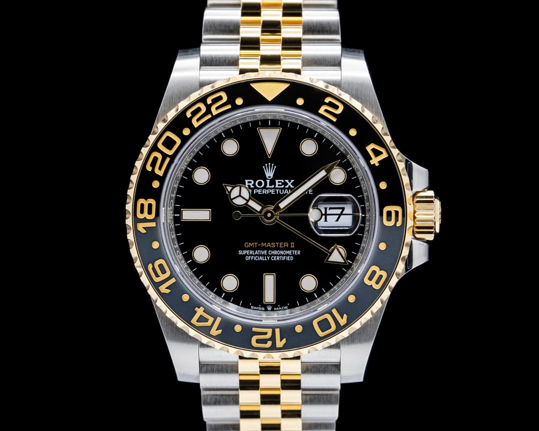 Rolex 126713GRNR GMT Master II SS / 18K YG Black Dial 2026
