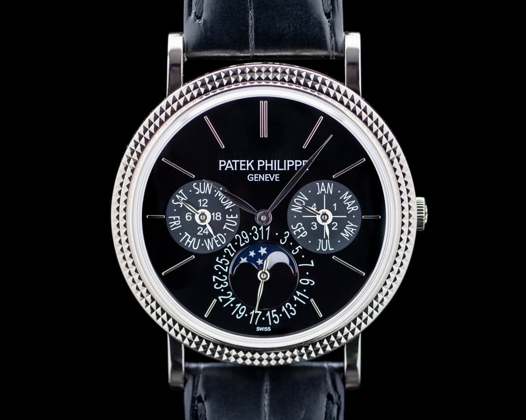 Image of Patek Philippe 5139G Perpetual Calendar 18K White Gold Black Dial