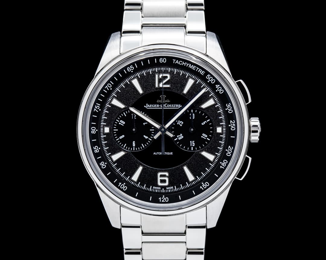 Jaeger-LeCoultre Q9028471 Polaris Chronograph SS Black Dial