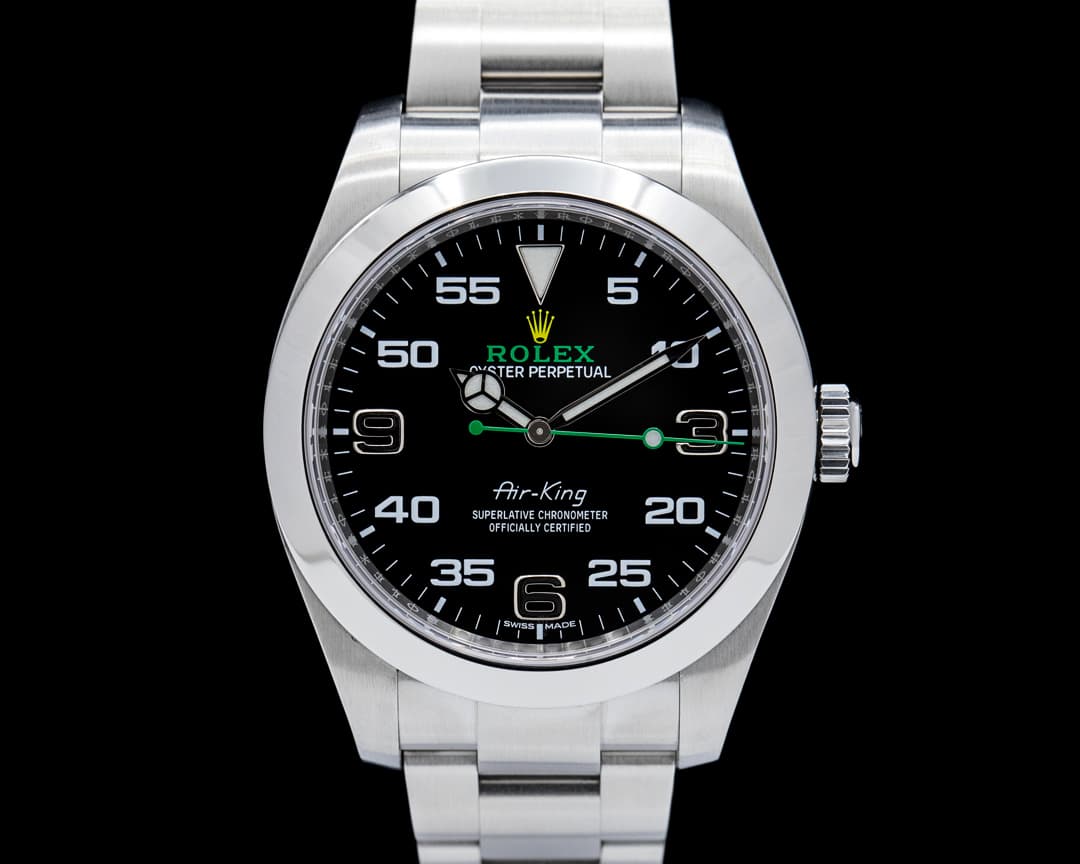 Image of Rolex 116900 Air-King SS Black Dial