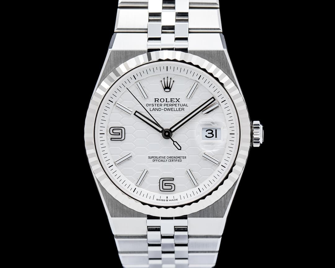 Rolex 127334 Land-Dweller 40MM SS White Dial 2026