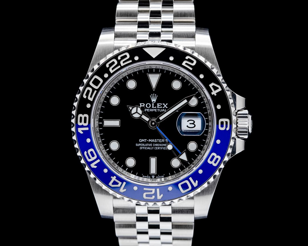 Rolex 126710BLNR GMT-Master II Jubilee "Batgirl" SS Black Dial