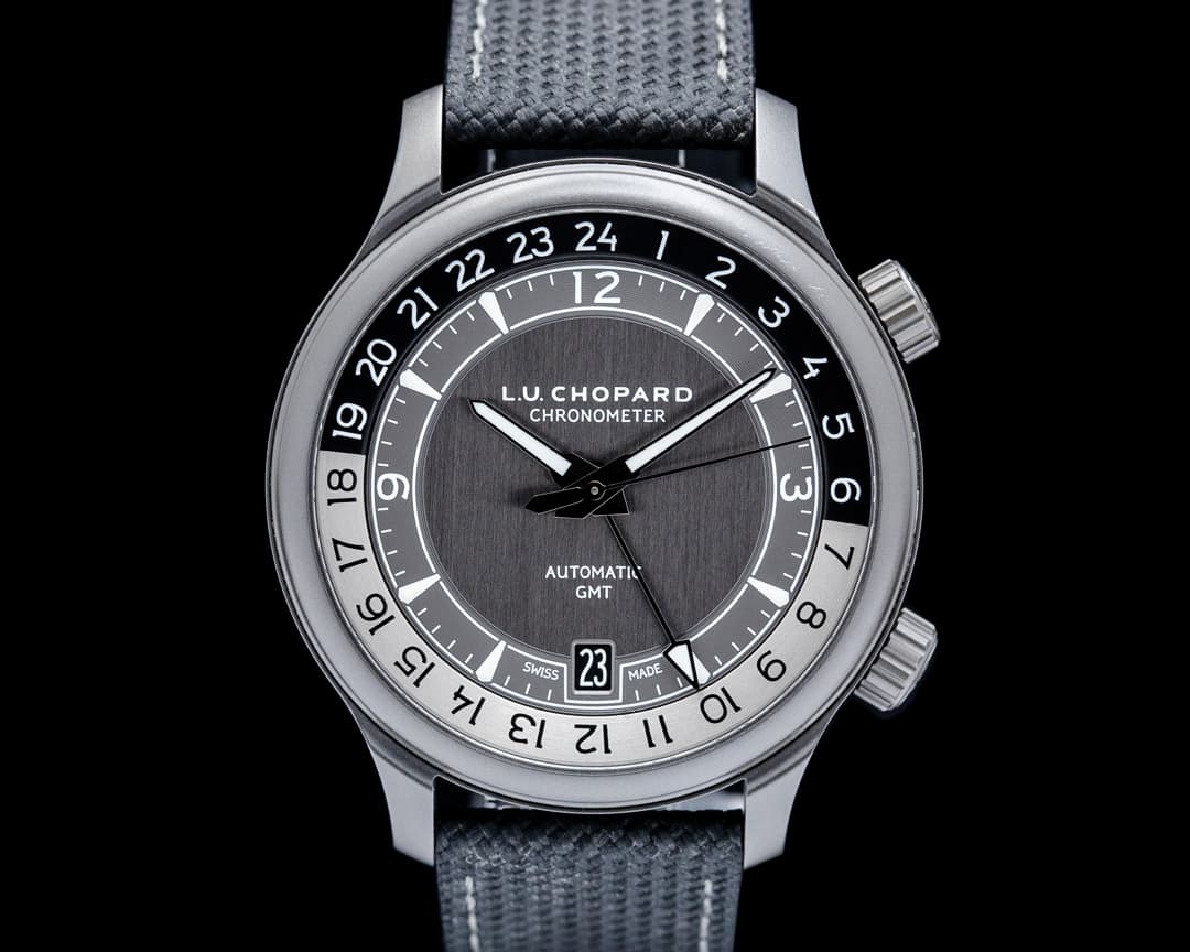 Chopard 168579 L.U.C GMT One Black Titanium Gray Dial LIMITED