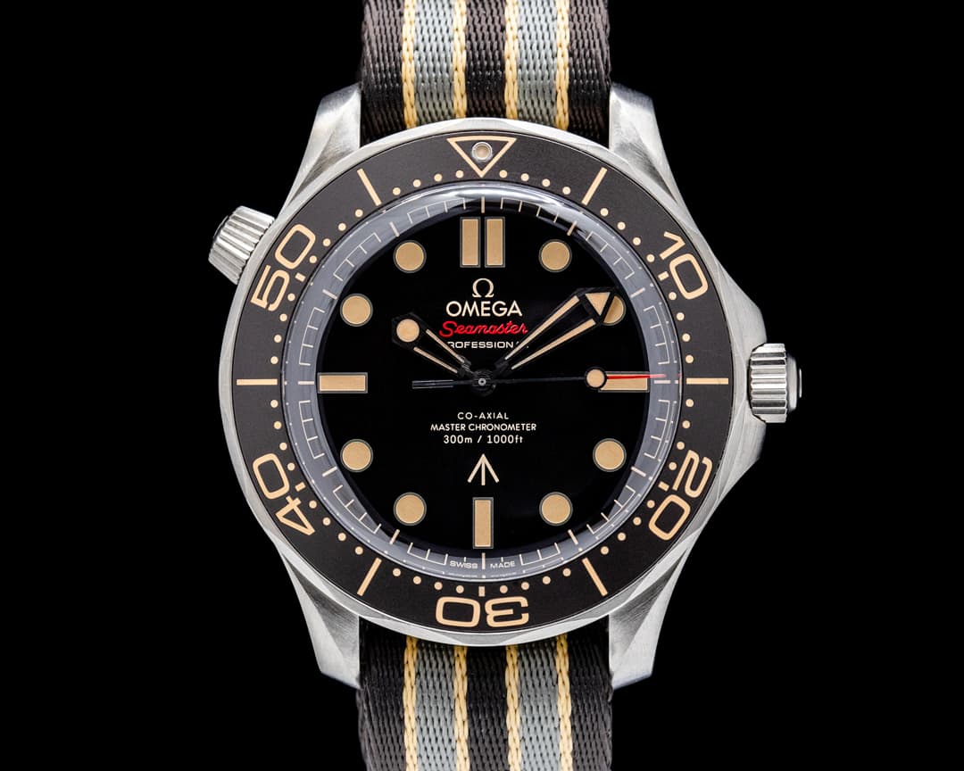 Omega Seamaster Diver 300M 007 Edition Titanium Brown Dial