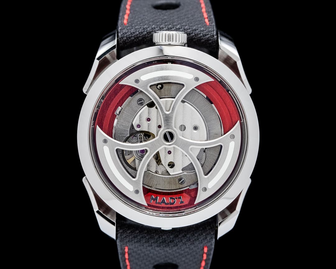 Image of MB&F M.A.D. 1 SS Red Dial