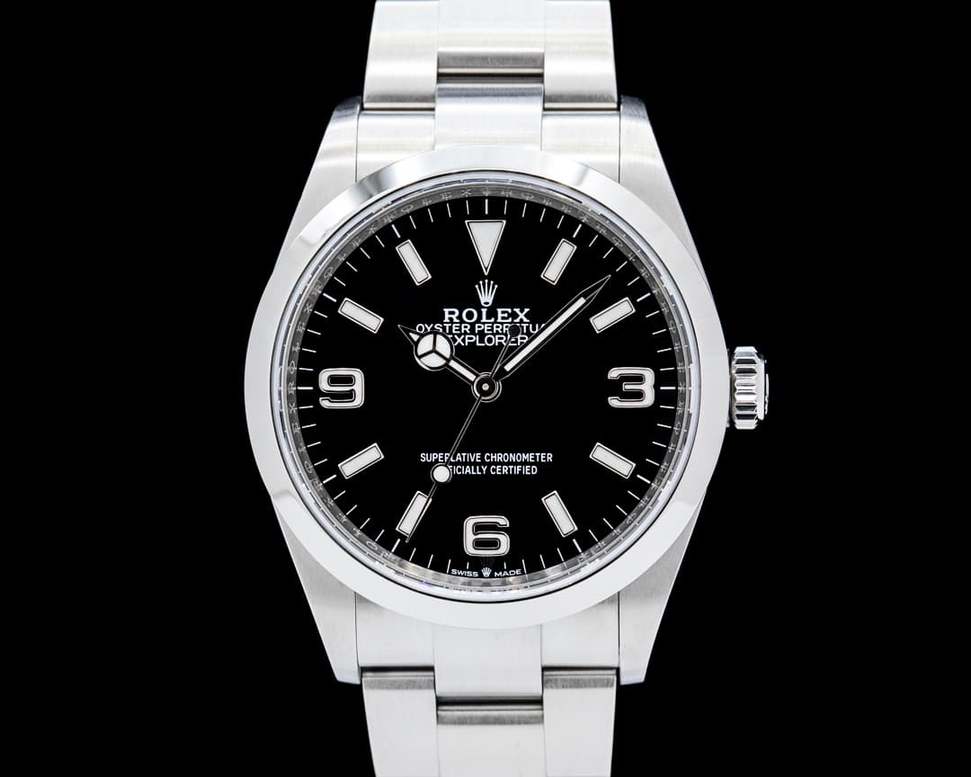 Rolex 124270 Explorer SS Black Dial