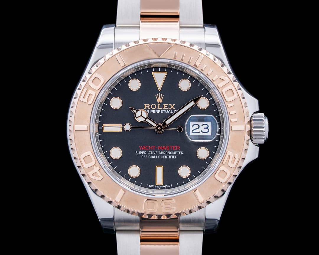Rolex 116621 Yacht-Master SS / 18K RG Brown Dial