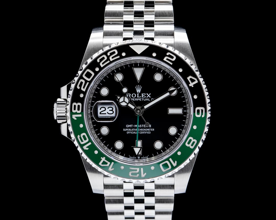 Image of Rolex 126720VTNR GMT-Master II Left-Handed SS Black Dial 2026