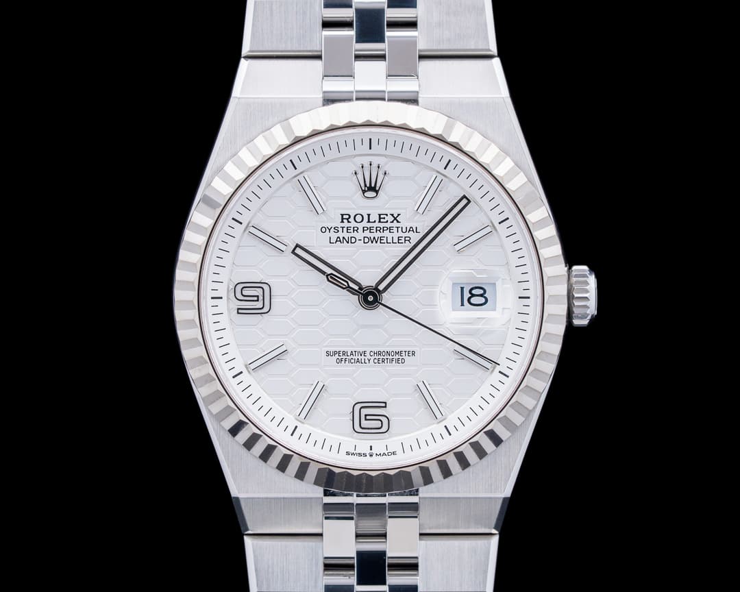 Image of Rolex 127334 Land-Dweller 40MM SS White Dial 2026