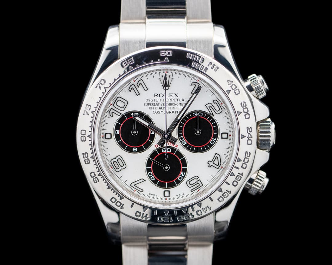 Image of Rolex 116509 Daytona 18K White Gold Silver Racing Dial Circa. 2005