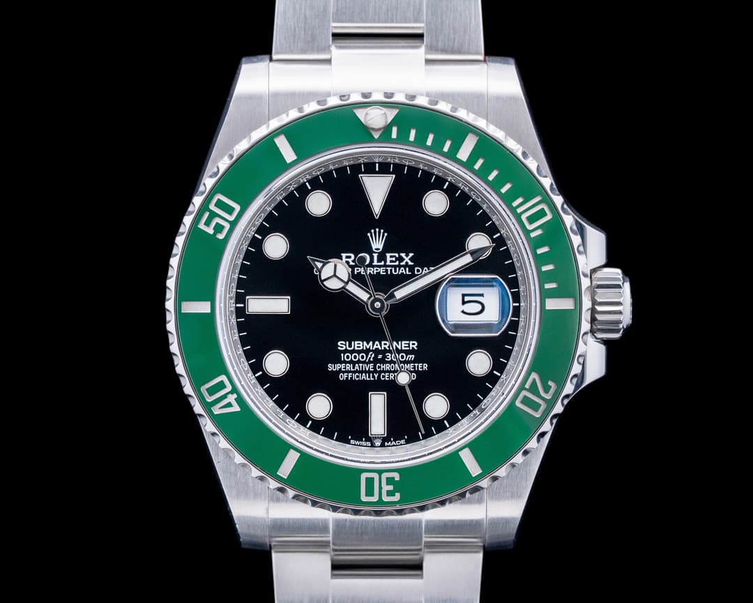 Rolex 126610LV Submariner Date "Starbucks" SS Black Dial