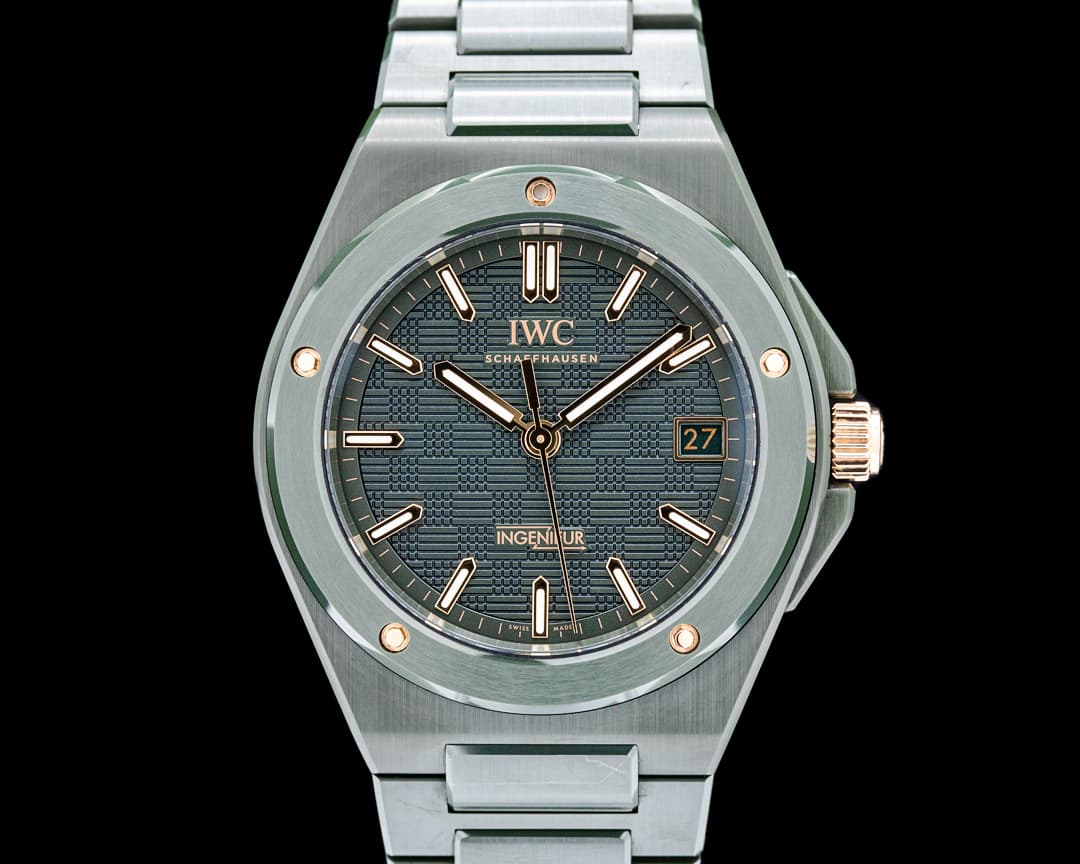 IWC IW338902 Ingenieur Automatic 42 Ceramic Dark Olive Green Dial