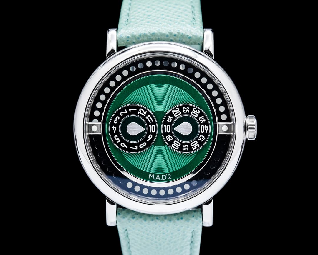 Image of MB&F M.A.D 2 SS Green Dial