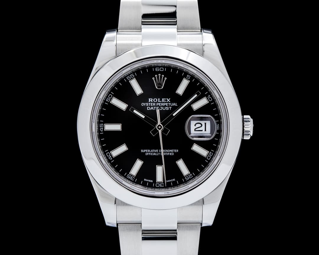 Rolex 116300 Datejust II SS Black Dial