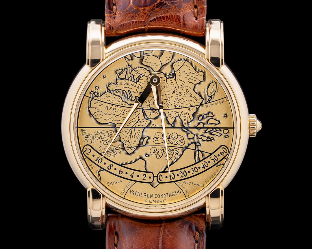 Vacheron Constantin 43050 Mercator 18K Yellow Gold Champagne Dial