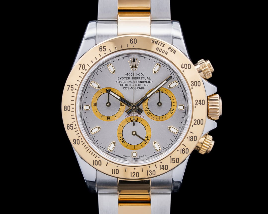 Image of Rolex 116523 Daytona Cosmograph SS / 18K YG Gray Dial