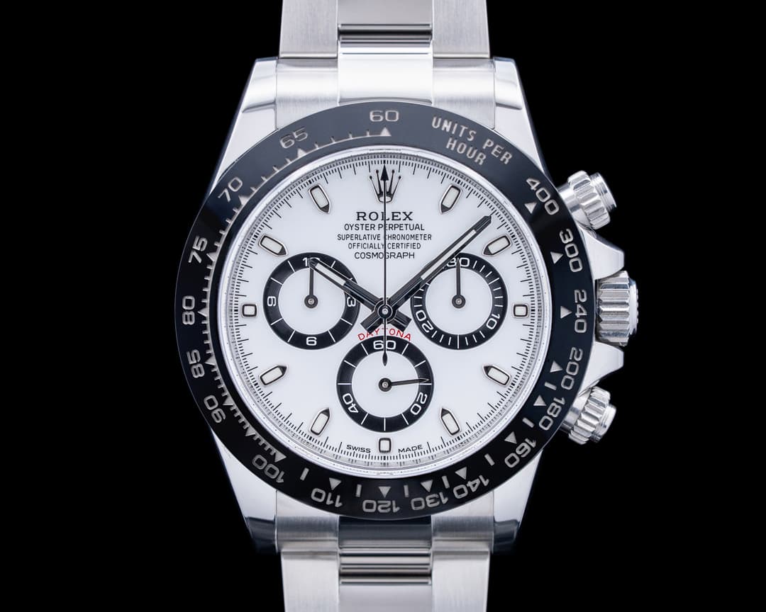 Image of Rolex 116500LN Daytona "Panda" Ceramic SS White Dial